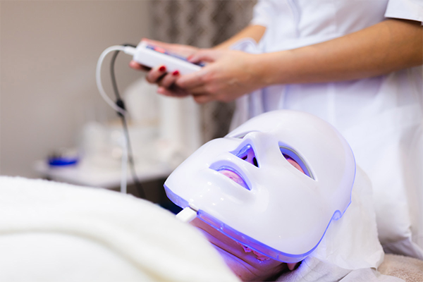 LED light therapy at Summit Wellness & Spa in Anchorage, Alaska