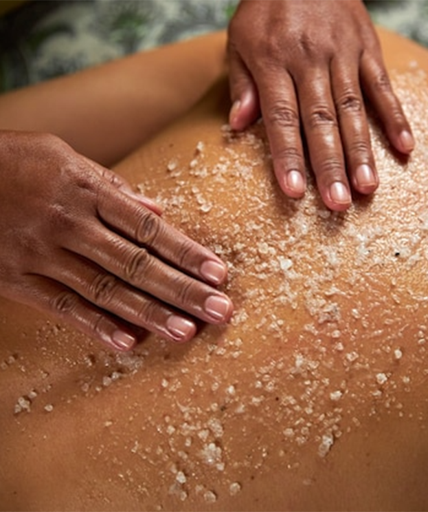 Body scrub and wrap treatment at Summit Wellness & Spa in Anchorage, Alaska